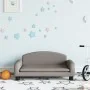 Sofá para niños de tela gris taupe 70x45x30 cm | Foro24.es | Tu tienda online para hogar, jardín y más Foro24.es