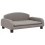 Sofá para niños de tela gris taupe 70x45x30 cm | Foro24.es | Tu tienda online para hogar, jardín y más Foro24.es