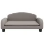 Sofá para niños de tela gris taupe 70x45x30 cm | Foro24.es | Tu tienda online para hogar, jardín y más Foro24.es