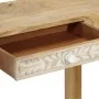 Mesa consola madera maciza de mango decolorada 110x30x75 cm | Foro24.es | Tu tienda online para hogar, jardín y más Foro24.es