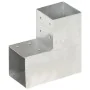 Conector de postes en forma de L metal galvanizado 101x101 mm by , fence posts - Ref: Foro24-145477, Price: 20,90 €, Discount...