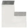 Conector de postes en forma de L metal galvanizado 101x101 mm by , fence posts - Ref: Foro24-145477, Price: 20,90 €, Discount...