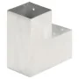 Conector de postes en forma de L metal galvanizado 101x101 mm by , fence posts - Ref: Foro24-145477, Price: 20,90 €, Discount...