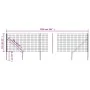 Cerca de alambre con pinchos de anclaje gris antracita 1,1x25 m by , fence panels - Ref: Foro24-154266, Price: 163,76 €, Disc...