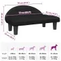 Cama para perros de terciopelo negra 70x52x30 cm | Foro24.es | Tu tienda online para hogar, jardín y más Foro24.es