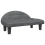 Cama para perros de terciopelo gris oscuro 70x52x30 cm by , Beds for dogs - Ref: Foro24-171940, Price: 73,66 €, Discount: -5%%