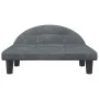 Cama para perros de terciopelo gris oscuro 70x52x30 cm by , Beds for dogs - Ref: Foro24-171940, Price: 73,66 €, Discount: -5%%