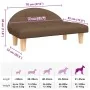 Cama para perros de tela marrón 70x52x30 cm | Foro24.es | Tu tienda online para hogar, jardín y más Foro24.es