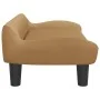 Cama para perros de terciopelo marrón 70x40x24 cm | Foro24.es | Tu tienda online para hogar, jardín y más Foro24.es