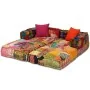 Puf modular de 2 plazas de tela patchwork by , Cushions for chairs and sofas - Ref: Foro24-244977, Price: 328,72 €, Discount:...