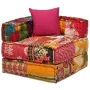 Puf modular de 2 plazas de tela patchwork by , Cushions for chairs and sofas - Ref: Foro24-244977, Price: 328,72 €, Discount:...
