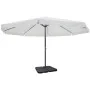 Sombrilla de jardín con base portátil aluminio blanco von , Sonnenschirme - Ref: Foro24-271716, Preis: 352,24 €, Rabatt: -5%%