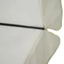 Sombrilla de jardín con base portátil aluminio blanco von , Sonnenschirme - Ref: Foro24-271716, Preis: 352,24 €, Rabatt: -5%%
