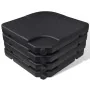 Sombrilla de jardín con base portátil aluminio blanco von , Sonnenschirme - Ref: Foro24-271716, Preis: 352,24 €, Rabatt: -5%%