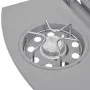Barbacoa grill de gas 4+1 quemadores plateada by , Barbecues - Ref: Foro24-273791, Price: 245,80 €, Discount: -5%%