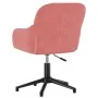 Silla de oficina giratoria de terciopelo rosa von , Bürostühle - Ref: Foro24-344860, Preis: 93,69 €, Rabatt: -5%%