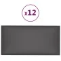 Paneles de pared 12 uds cuero sintético gris 60x30 cm 2,16 m² | Foro24.es | Tu tienda online para hogar, jardín y más Foro24.es