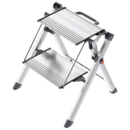 Hailo Escalera con 2 peldaños Mini Comfort 45 cm aluminio 4310-100 by , Stair stools - Ref: Foro24-416251, Price: 96,55 €, Di...