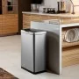 EKO Cubo de basura con sensor Mirage 2x20 L plateado mate | Foro24.es | Tu tienda online para hogar, jardín y más Foro24.es