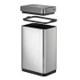 EKO Cubo de basura con sensor Mirage X 80 L plateado mate de , Contenedores de residuos - Ref: Foro24-440052, Precio: 196,77 ...