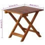 Tumbona de jardín con mesa y cojín madera maciza de acacia by , Loungers - Ref: Foro24-3061593, Price: 203,87 €, Discount: -5%%