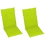 Silla mecedora con cojín bambú by , Garden chairs - Ref: Foro24-3063914, Price: 137,96 €, Discount: -5%%
