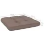 Silla de jardín cojines 2 uds gris taupe madera pino impregnada by , Garden chairs - Ref: Foro24-3065797, Price: 401,04 €, Di...
