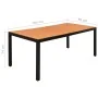 Juego de comedor de jardín 9 piezas aluminio negro de , Conjuntos de jardín - Ref: Foro24-3070630, Precio: 855,64 €, Descuent...