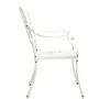 Mesa y sillas de bistró 3 piezas aluminio fundido blanco by , Garden sets - Ref: Foro24-3070576, Price: 554,46 €, Discount: -5%%
