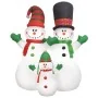 Familia de muñecos de nieve inflable Navidad LED IP44 240 cm | Foro24.es | Tu tienda online para hogar, jardín y más Foro24.es