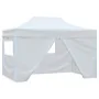 Carpa plegable para celebraciones con 4 paredes blanco 3x4,5 m de , Carpas y cenadores - Ref: Foro24-48870, Precio: 177,16 €,...