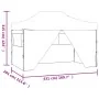 Carpa plegable para celebraciones con 4 paredes blanco 3x4,5 m de , Carpas y cenadores - Ref: Foro24-48870, Precio: 177,16 €,...