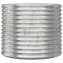 Jardinera de acero recubrimiento en polvo plateado 80x80x68 cm by , Pots and planters - Ref: Foro24-318862, Price: 44,36 €, D...