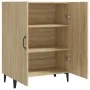 Aparador de madera contrachapada roble Sonoma 70x34x90 cm de , Aparadores - Ref: Foro24-812108, Precio: 78,53 €, Descuento: -5%%
