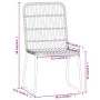 Juego de comedor para jardín 7 piezas negro | Foro24.es | Tu tienda online para hogar, jardín y más Foro24.es
