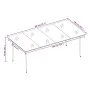 Juego de comedor de jardín 7 piezas con cojines negro von , Gartensets - Ref: Foro24-3099345, Preis: 520,37 €, Rabatt: -5%%