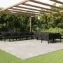 Set muebles de jardín 10 pzas y cojines aluminio gris antracita by , Garden sets - Ref: Foro24-3107827, Price: 1,00 €, Discou...