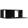 Set de muebles para TV 8 piezas madera contrachapada negro von , TV-Möbel - Ref: Foro24-3114231, Preis: 388,34 €, Rabatt: -5%%