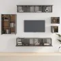 Set de muebles para TV 8 piezas madera contrachapada negro von , TV-Möbel - Ref: Foro24-3114487, Preis: 295,65 €, Rabatt: -5%%