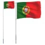 Mástil y bandera de Portugal aluminio 5,55 m von , Fahnen und Windsäcke - Ref: Foro24-3147134, Preis: 51,97 €, Rabatt: -5%%