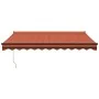 Toldo retráctil automático naranja y marrón 3x2,5 m de , Toldos - Ref: Foro24-3154516, Precio: 273,90 €, Descuento: -5%%