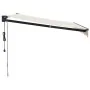 Toldo retráctil automático color crema 3,5x2,5 m | Foro24.es | Tu tienda online para hogar, jardín y más Foro24.es