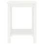 Nachttisch aus massivem weißem Kiefernholz, 35 x 30 x 47 cm von vidaXL, Nachttische - Ref: Foro24-322210, Preis: 40,68 €, Rab...