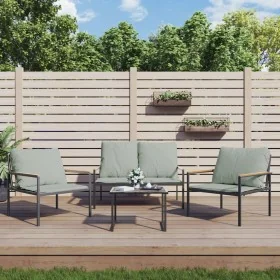 Comprar Juego muebles de jardín 3 pzas y cojines