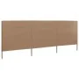 Paravientos de playa de 3 paneles tela gris taupe 400x80 cm von , Sonnenschirme - Ref: Foro24-47143, Preis: 34,79 €, Rabatt: ...