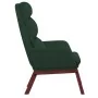 Sillón de relax de tela verde oscuro de , Sillones - Ref: Foro24-341164, Precio: 126,38 €, Descuento: -5%%