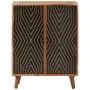 Aparador madera maciza de acacia 60x35x74 cm von , Sideboards - Ref: Foro24-351622, Preis: 203,79 €, Rabatt: -5%%