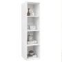 TV de pared con madera contrachapada blanco 37x37x142,5 cm by , TV Furniture - Ref: Foro24-805489, Price: 58,81 €, Discount: ...