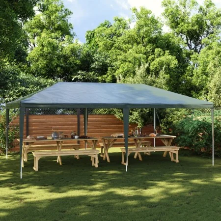 Carpa profesional para fiestas verde 90 g/m² 4x6 m by , Tents and gazebos - Ref: Foro24-48514, Price: 117,30 €, Discount: -5%%