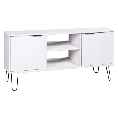 Mueble de TV New York madera maciza de pino blanco von , TV-Möbel - Ref: Foro24-321145, Preis: 68,44 €, Rabatt: -5%%